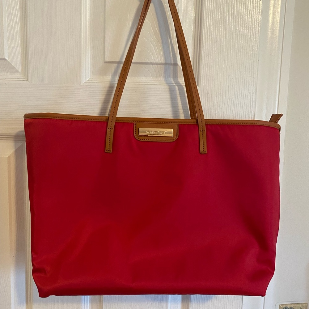 Montana West Red nylon tote bag